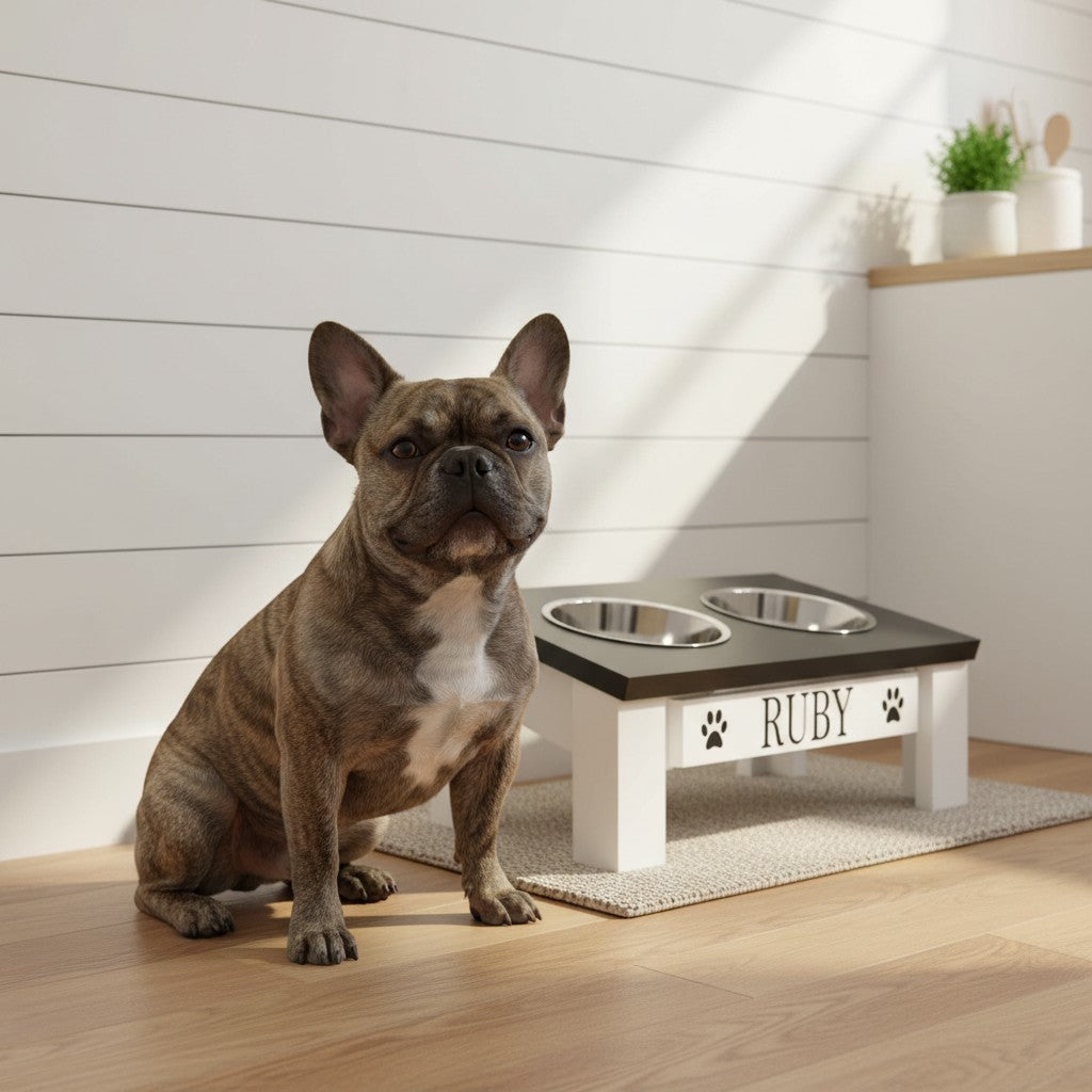 Elegant Pet Feeder - GrooveThis Woodshop