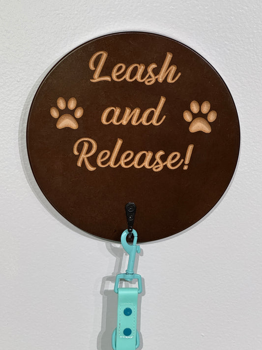 Dog Leash Holder - Wall mount.