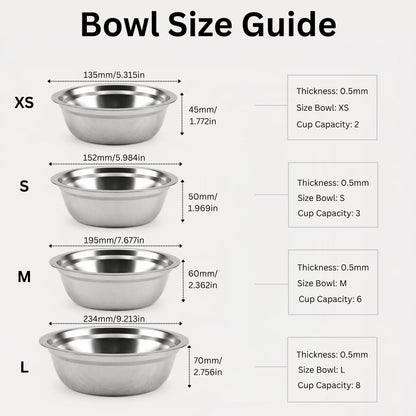 Personalized 3 Bowl Elevated Dog Feeder