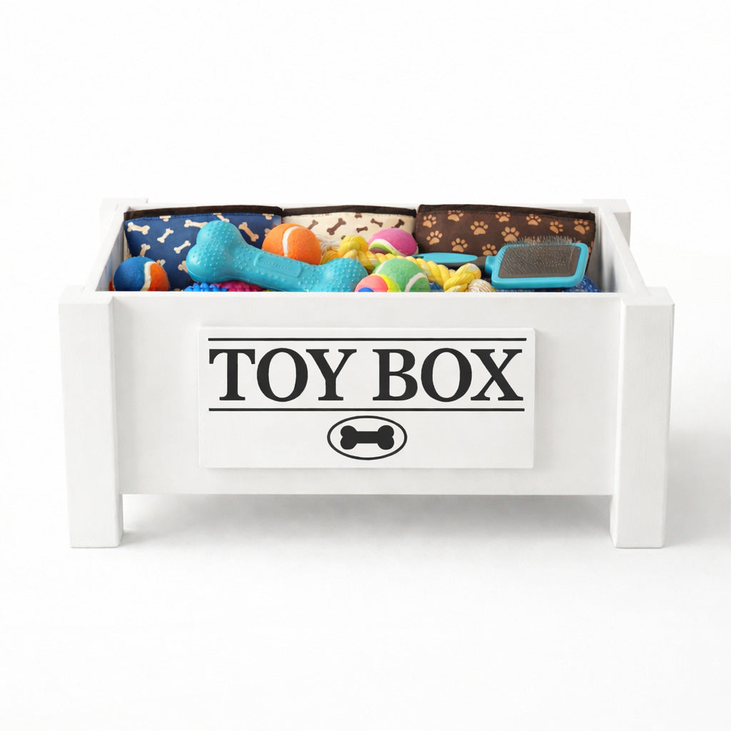 Personalized Dog Toy Box Storage Container