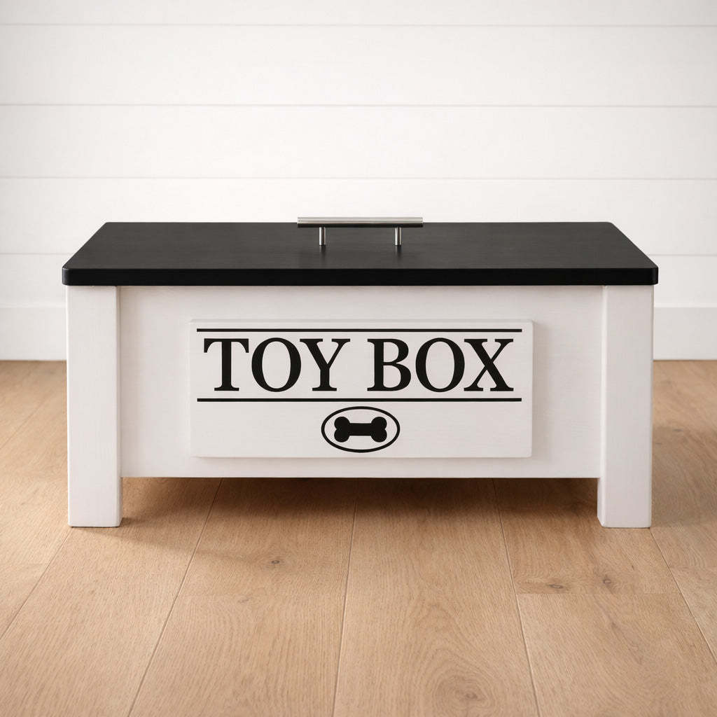 Personalized Dog Toy Box Storage Container