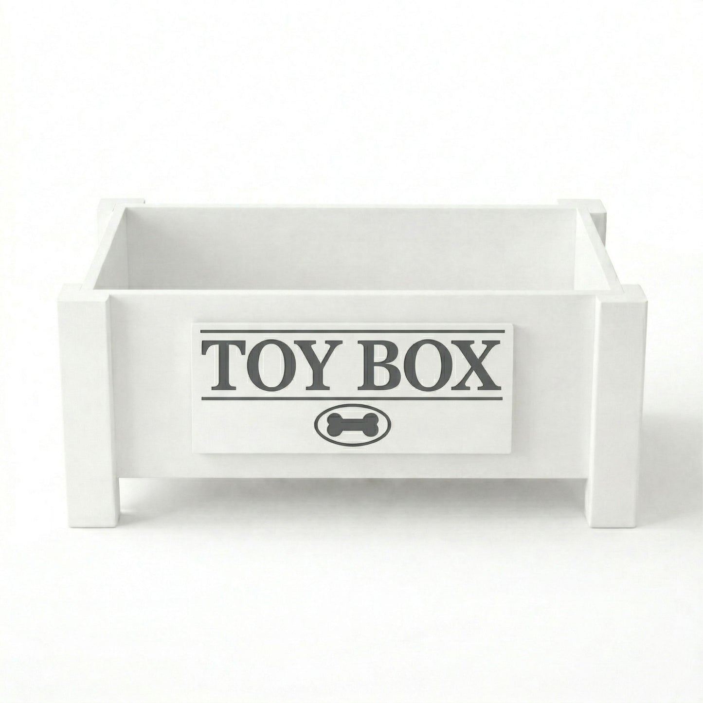 Personalized Dog Toy Box Storage Container