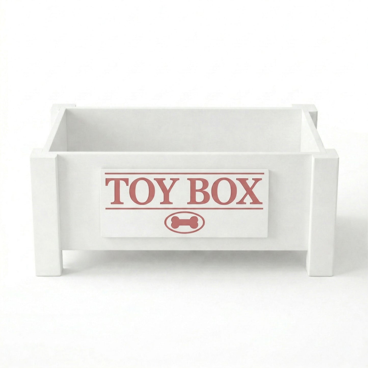 Personalized Dog Toy Box Storage Container