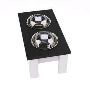 Personalized Elevated Pet Feeder for Small Dogs and Cats