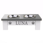 Load image into Gallery viewer, Personalized Elevated Pet Feeder for Small Dogs and Cats
