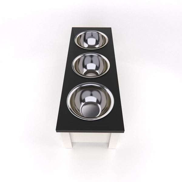 Jiggys Elevated Feeder Stand Mini 3 inch Height - Elevated Dog Bowls at
